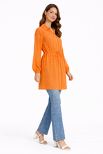 Load image into Gallery viewer, SOLID COLOR SHIRT DRESS