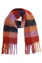 Load image into Gallery viewer, CHECKERED PATTERN SCARF SCARVES