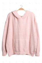 Load image into Gallery viewer, SOLID COLOR HOODIE PINK APPAREL