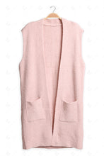 Load image into Gallery viewer, SOLID COLOR VEST PINK APPAREL