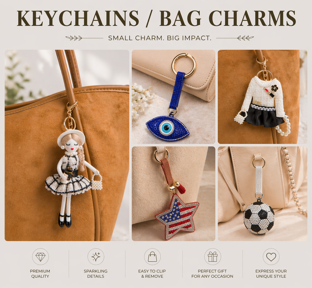 KEYCHAINS / BAG CHARMS