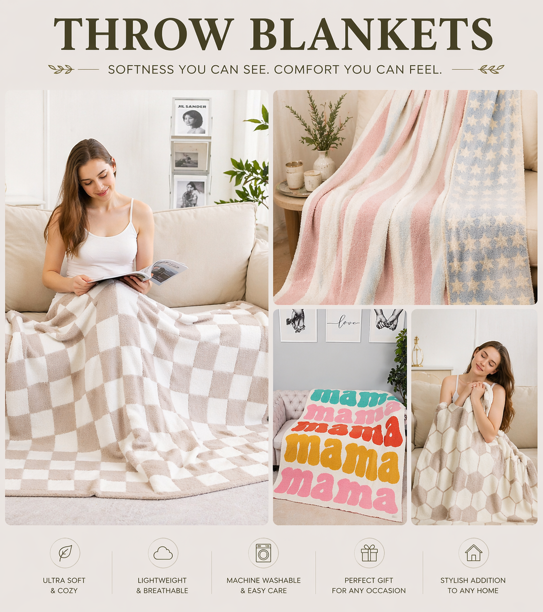 THROW BLANKETS