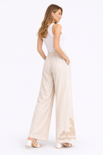Load image into Gallery viewer, BOHO PATTERN LINEN PANTS
