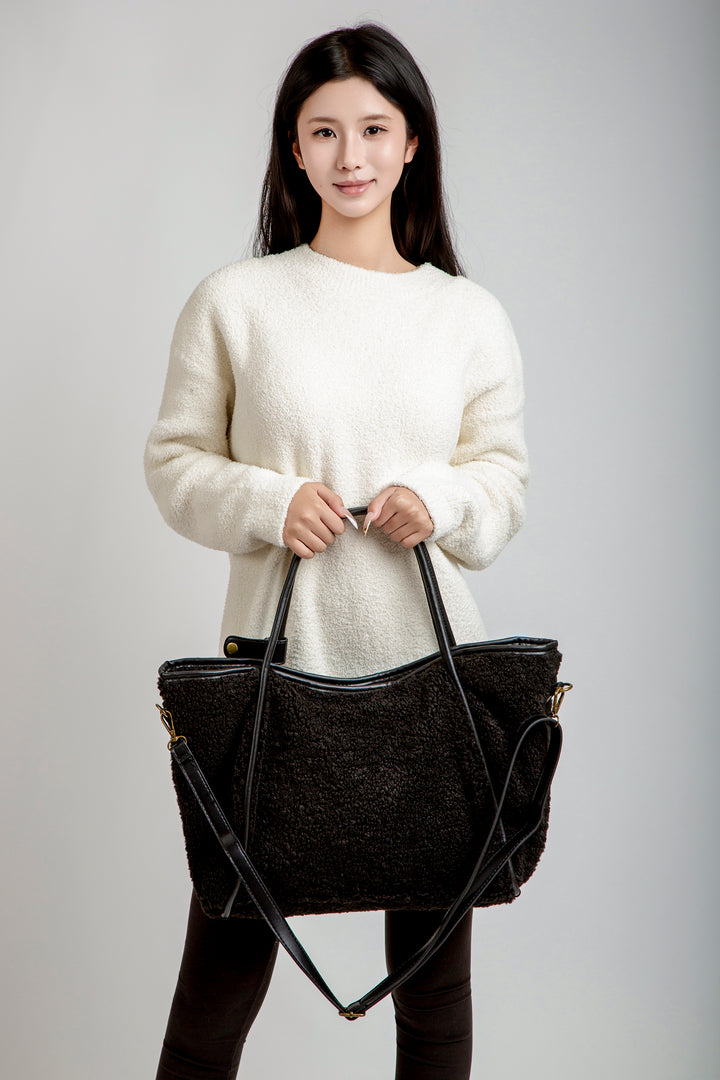 SOLID COLOR TOTE BAG