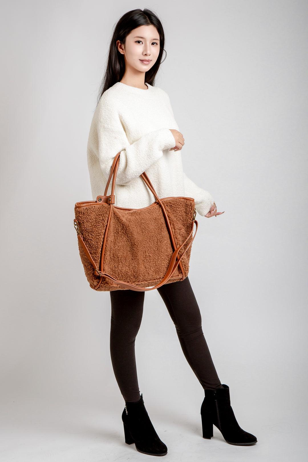 SOLID COLOR TOTE BAG