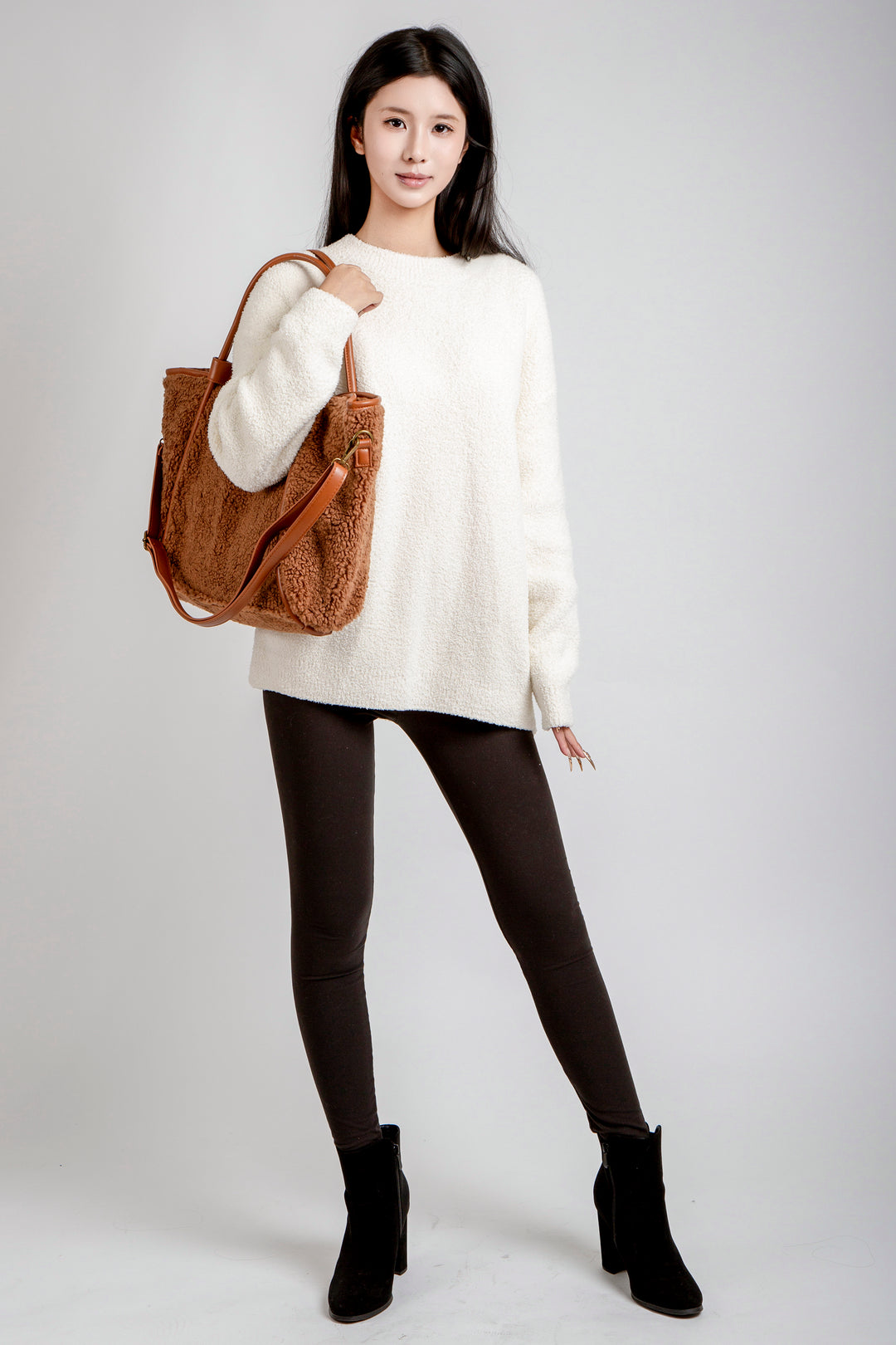 SOLID COLOR TOTE BAG
