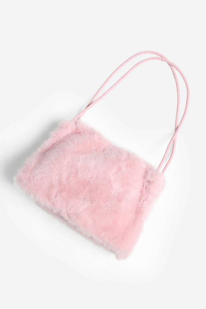 SOLID COLOR HANDBAG