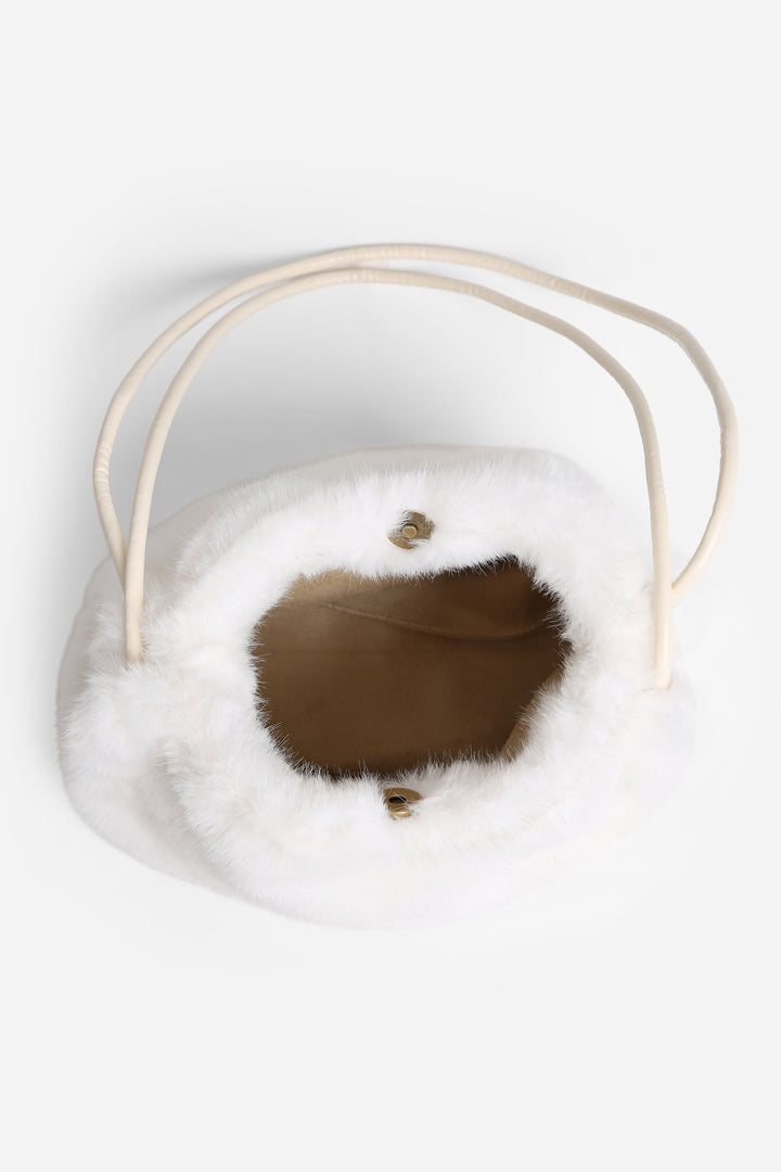 SOLID COLOR HANDBAG