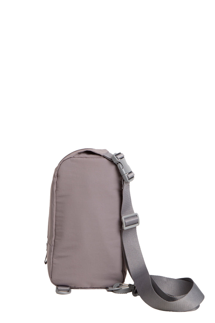 SOLID COLOR CROSSBODY SLING BAG