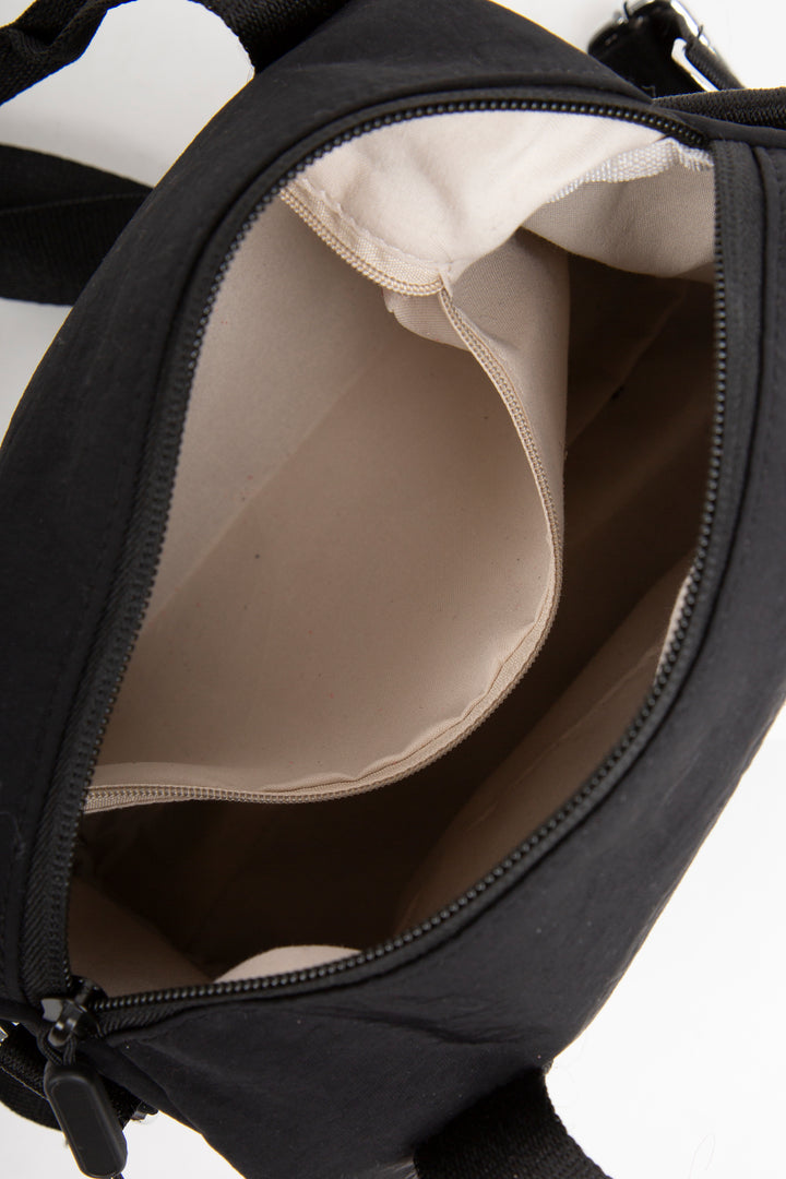 SOLID COLOR CROSSBODY BAG