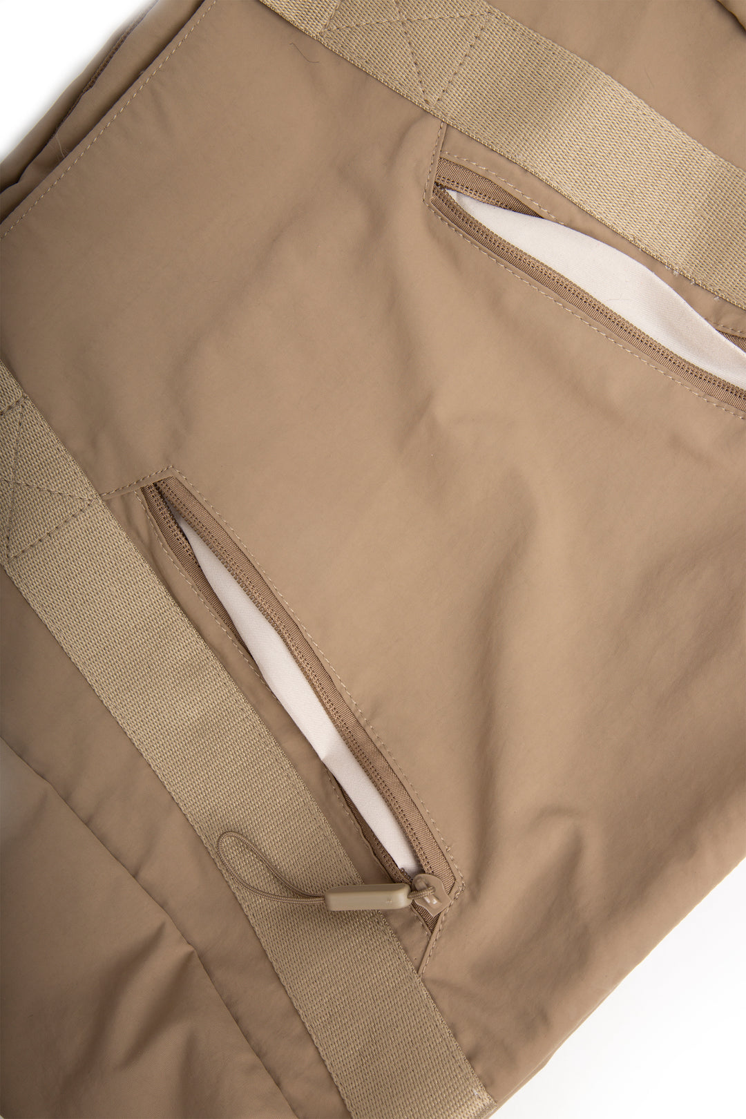SOLID COLOR CROSSBODY TOTE BAG