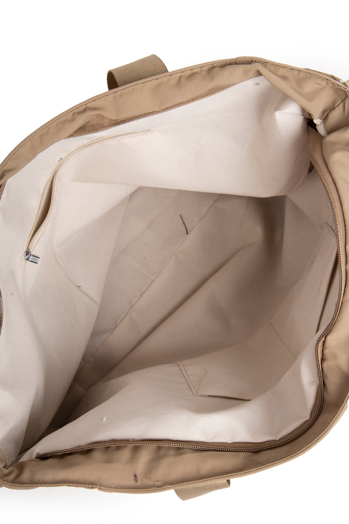 SOLID COLOR CROSSBODY TOTE BAG