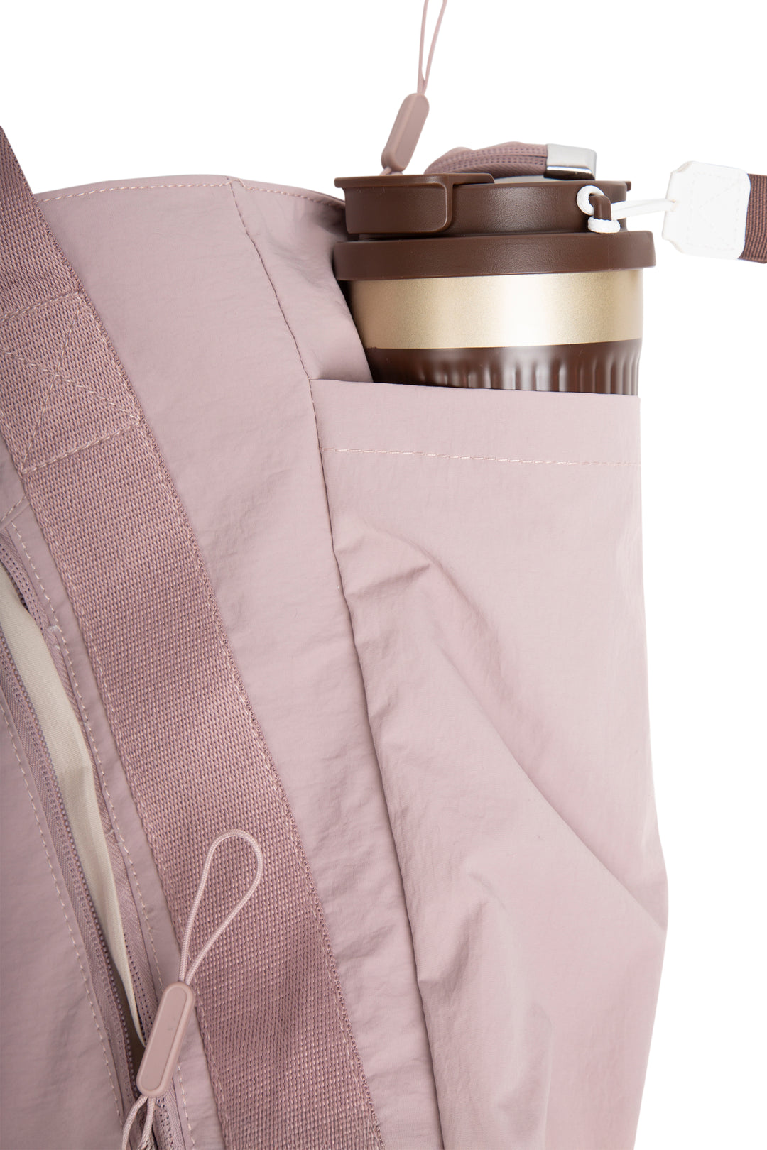 SOLID COLOR CROSSBODY TOTE BAG