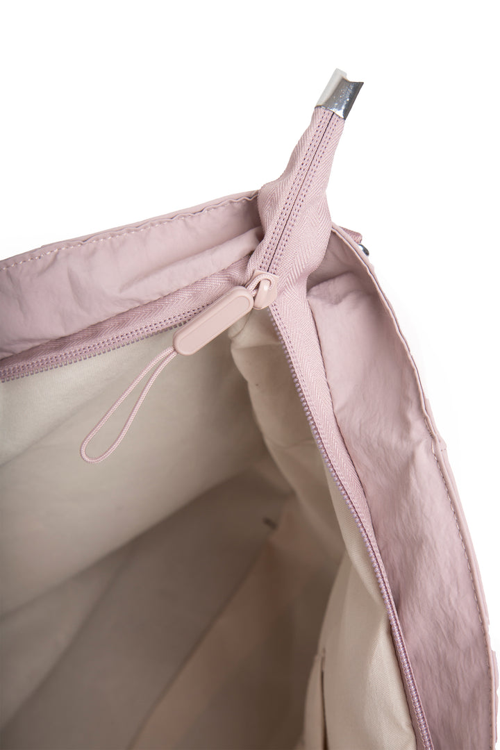 SOLID COLOR CROSSBODY TOTE BAG