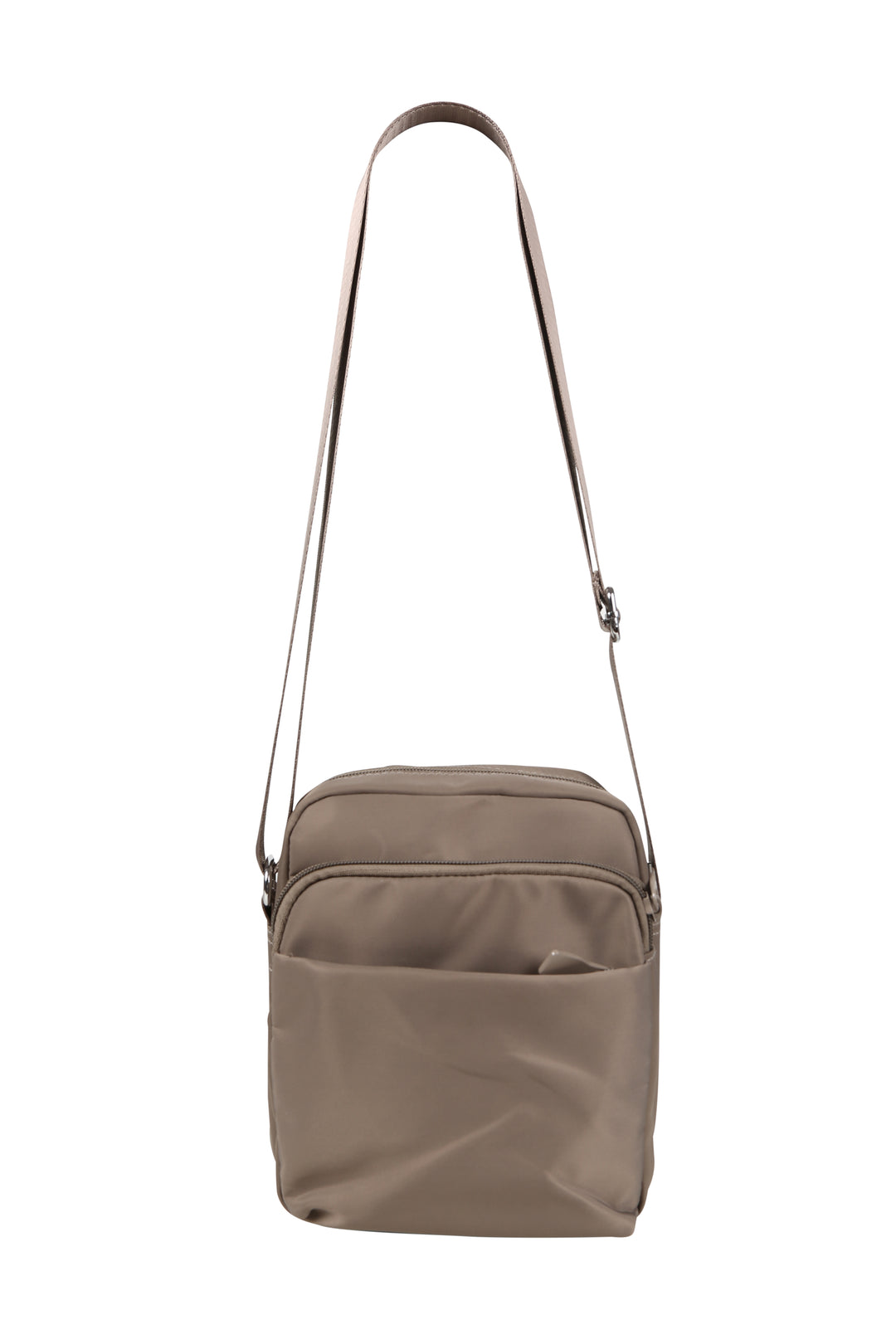 SOLID COLOR CROSSBODY BAG