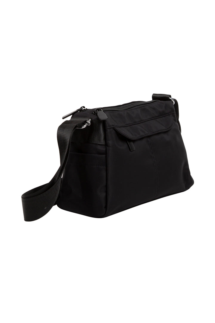 SOLID COLOR CROSSBODY BAG