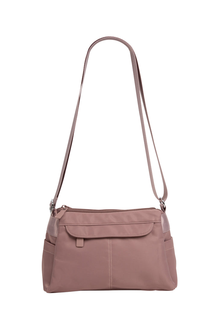 SOLID COLOR CROSSBODY BAG