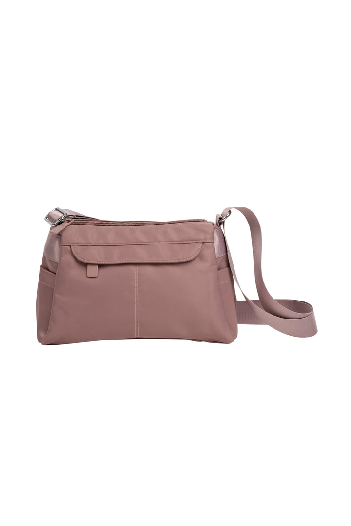 SOLID COLOR CROSSBODY BAG