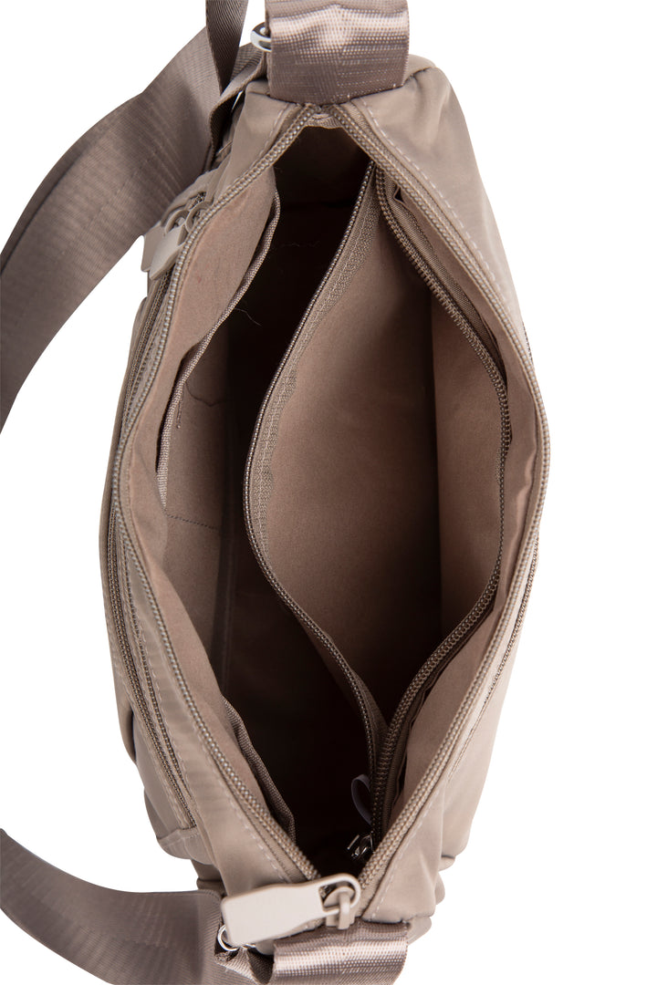 SOLID COLOR CROSSBODY BAG