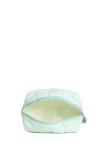 Load image into Gallery viewer, SOLID COLOR QULITED PATTERN TRAVEL POUCH
