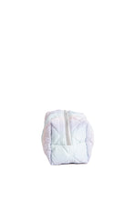 Load image into Gallery viewer, MULTI-COLORED QULITED PATTERN TRAVEL POUCH

