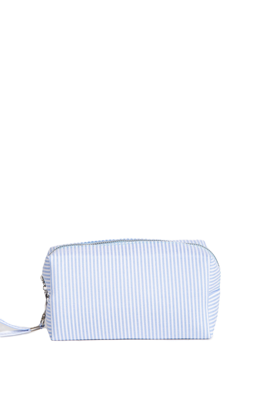 STRIPED PATTERN TRAVEL POUCH