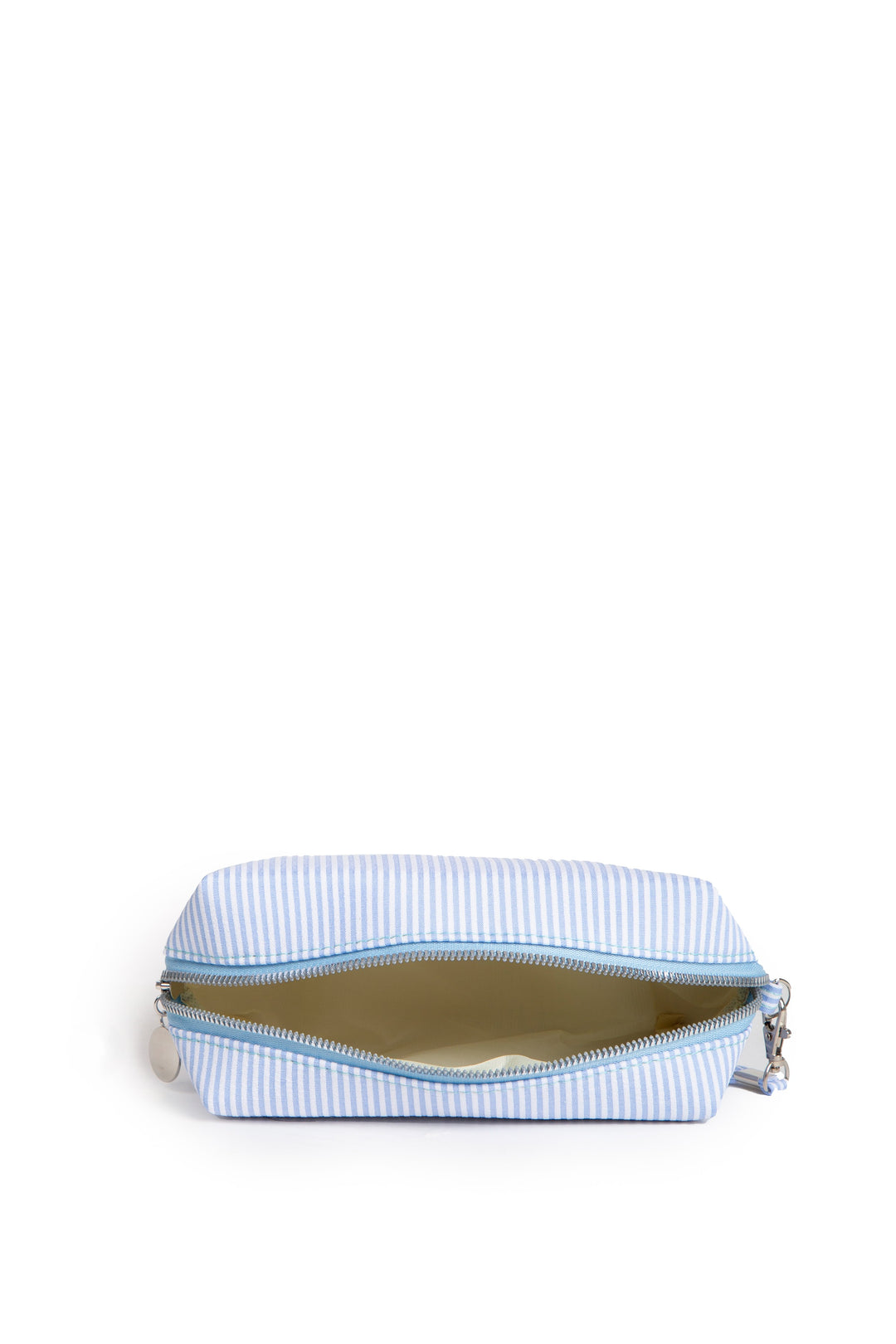 STRIPED PATTERN TRAVEL POUCH