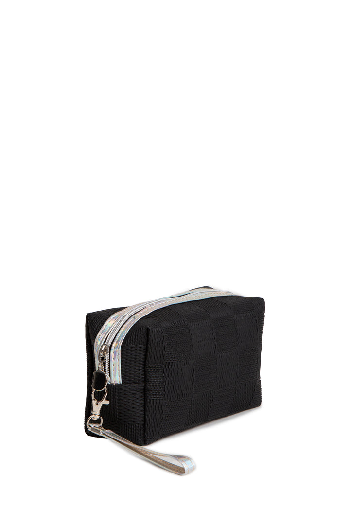 HOLOGRAPHIC &amp; SOLID COLOR TRAVEL POUCH