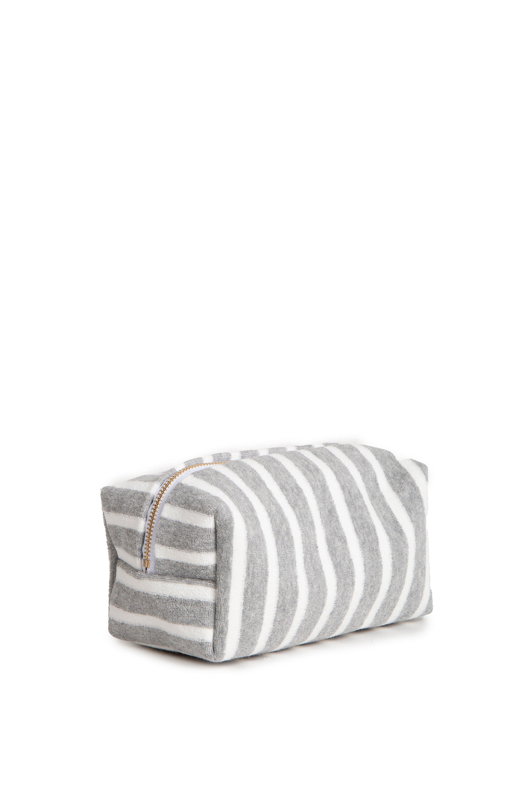 STRIPED PATTERN TRAVEL POUCH