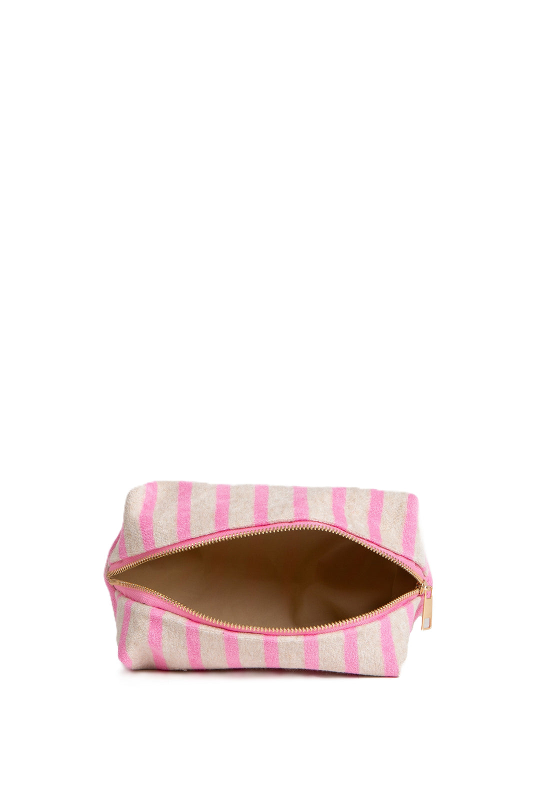 STRIPED PATTERN TRAVEL POUCH