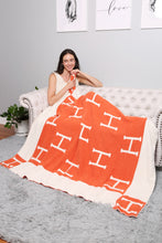 Load image into Gallery viewer, INITIAL "H" PATTERN THROW BLANKET
