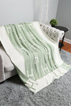 Load image into Gallery viewer, INITIAL "H" PATTERN THROW BLANKET
