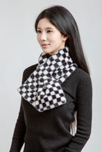 Load image into Gallery viewer, CHECKERED PATTERN SCARF
