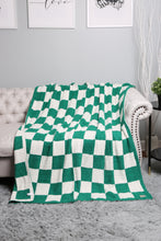 Load image into Gallery viewer, CHECKERED PATTERN THROW BLANKET
