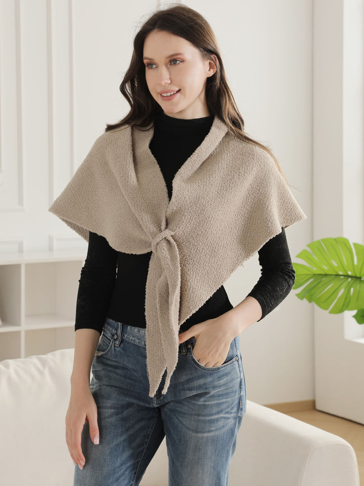 SOLID COLOR SHAWL