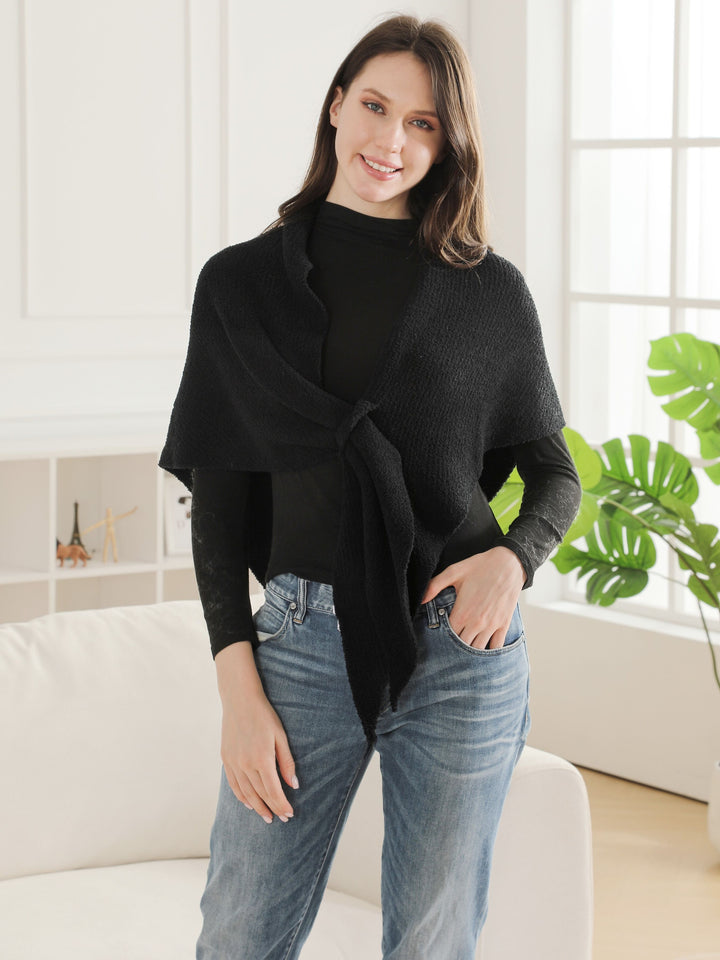 SOLID COLOR SHAWL