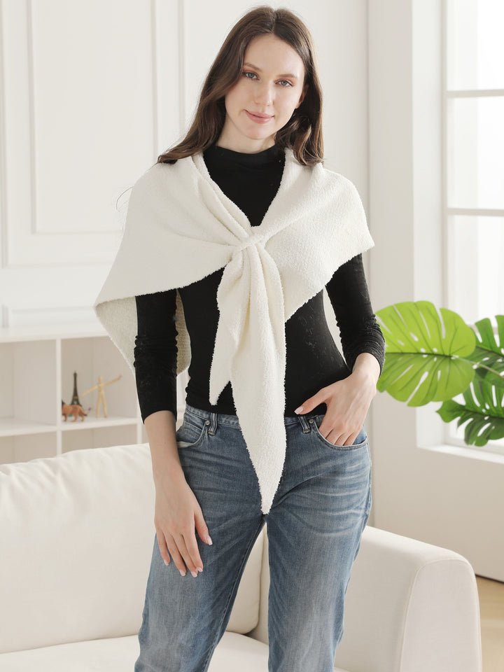 SOLID COLOR SHAWL