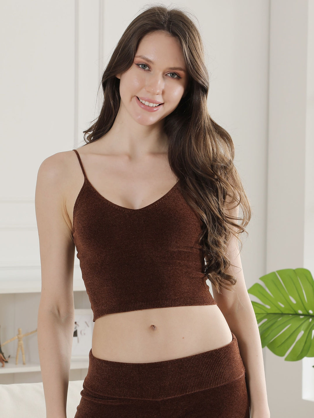 SOLID COLOR CAMISOLE TOP