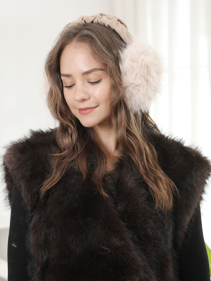 SOLID COLOR EAR MUFFS - 12 pc pack