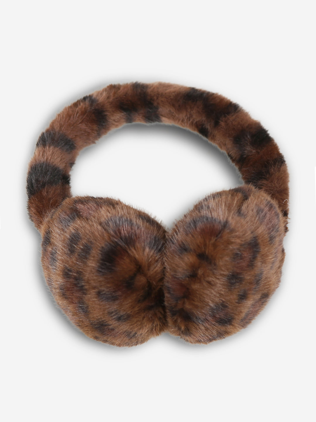 LEOPARD PATTERN EAR MUFFS - 12 pc pack