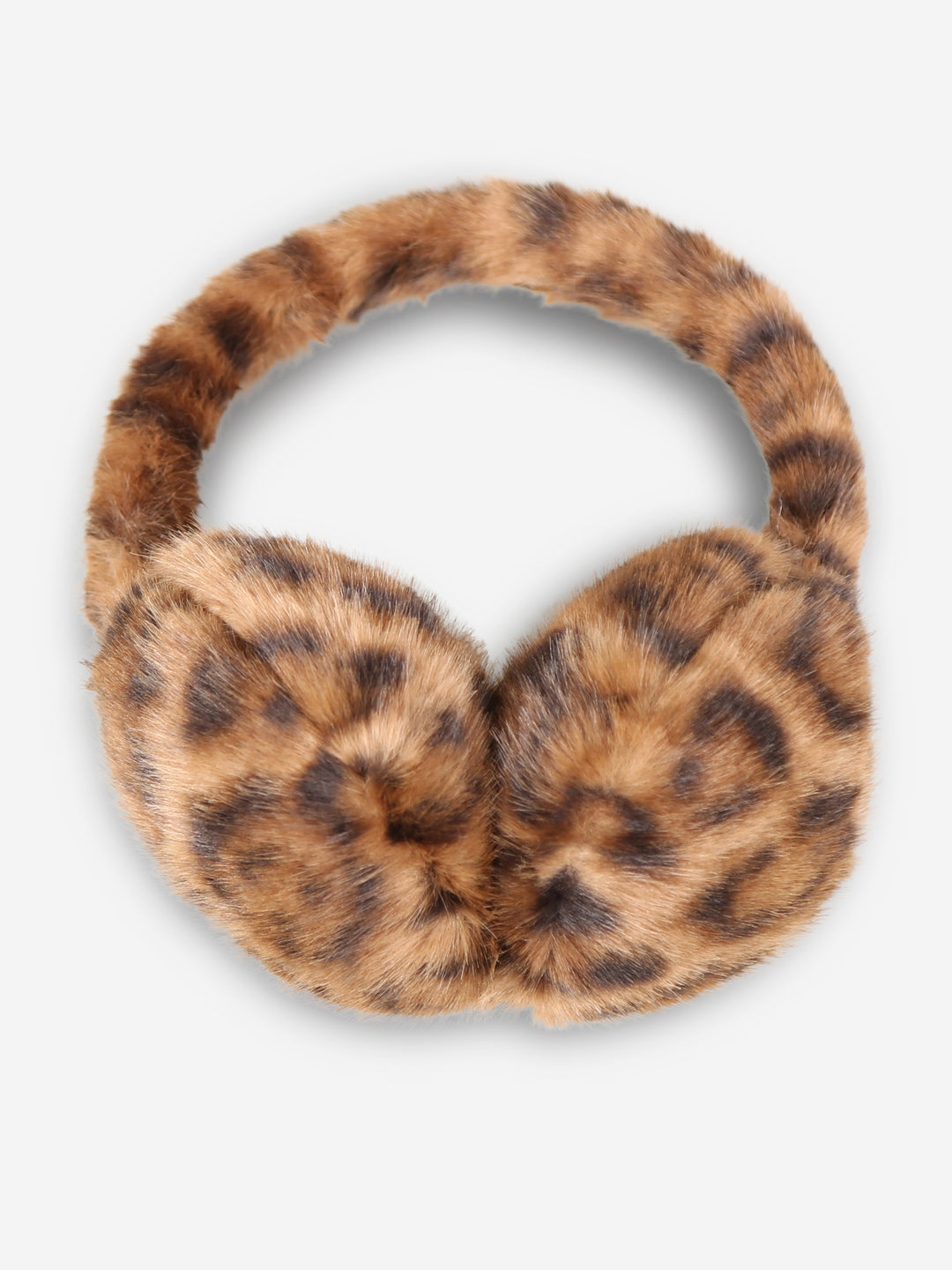 LEOPARD PATTERN EAR MUFFS - 12 pc pack