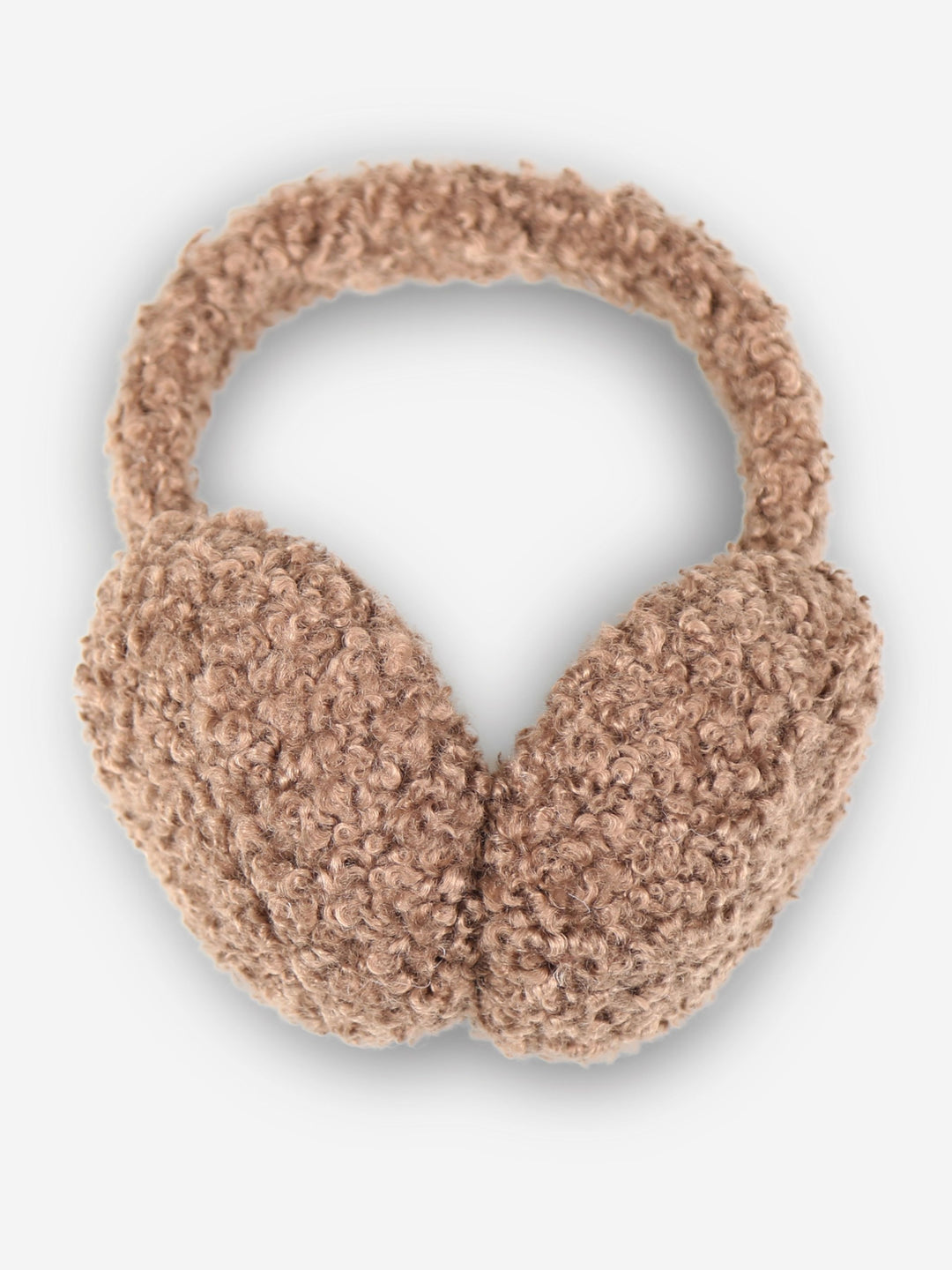 SOLID COLOR TEDDY EAR MUFFS - 12 pc pack