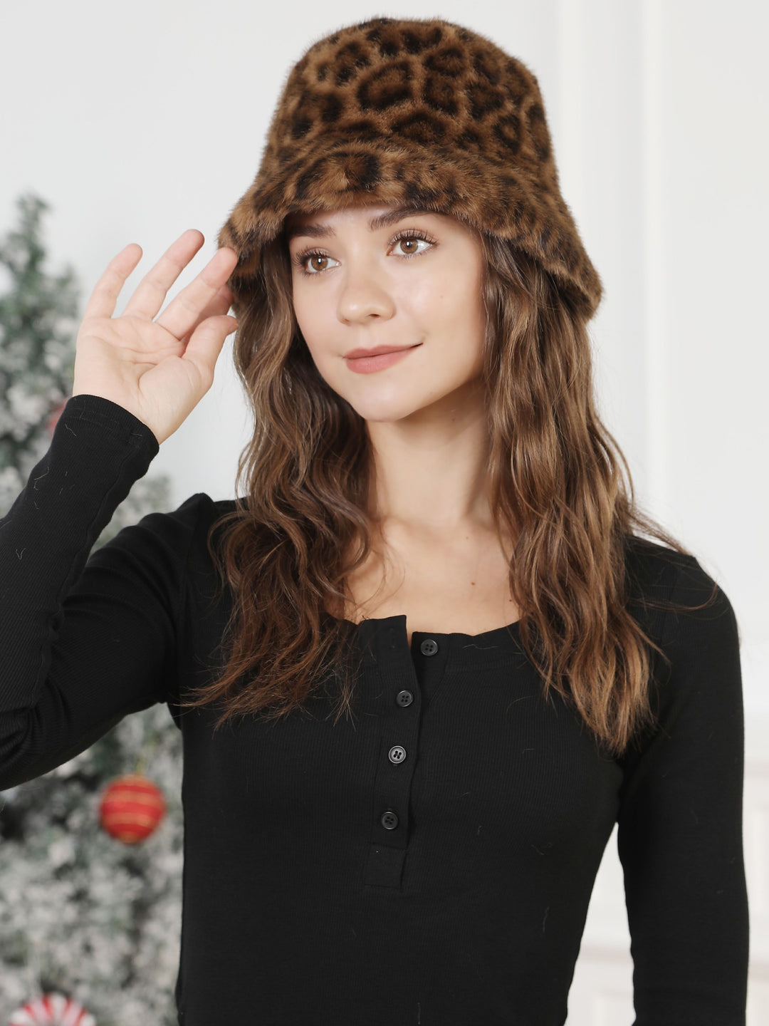 ANIMAL PATTERN BUCKET HAT
