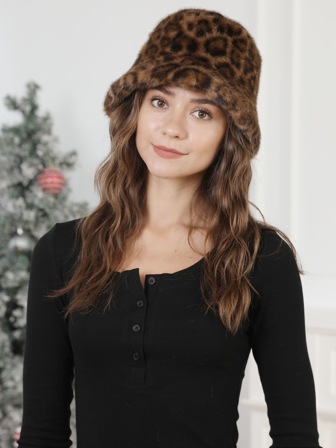 ANIMAL PATTERN BUCKET HAT