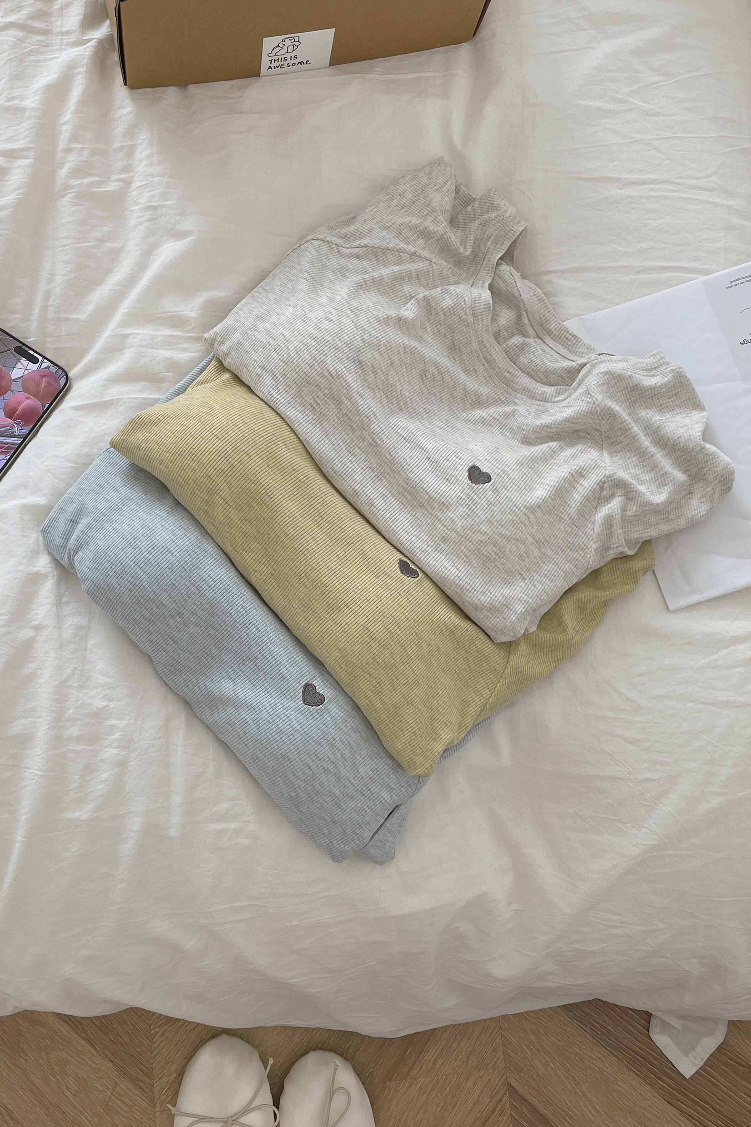 Solid Color Short Sleeve Scoop Neck Sleepshirt
