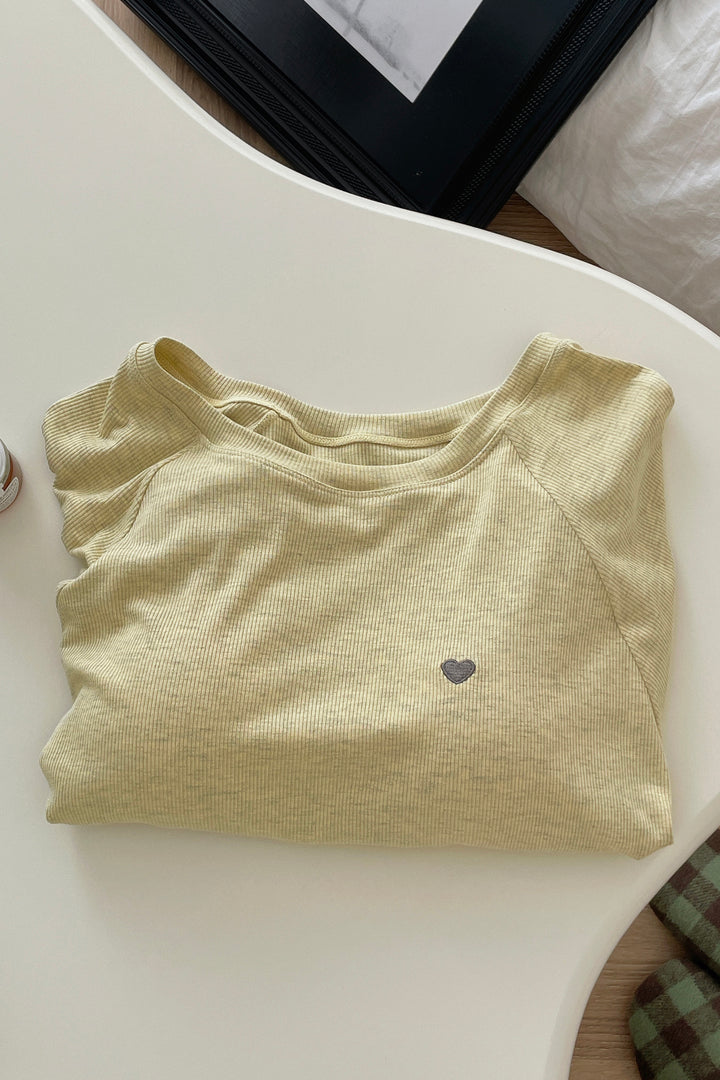 SOLID COLOR SLEEPSHIRT