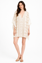 Load image into Gallery viewer, FLORAL &amp; PAISLEY PATTERN COVER-UP PONCHO
