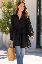 Load image into Gallery viewer, SOLID COLOR SHIRT DRESS
