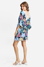Load image into Gallery viewer, PALM TREE PATTERN COVER-UP DRESS
