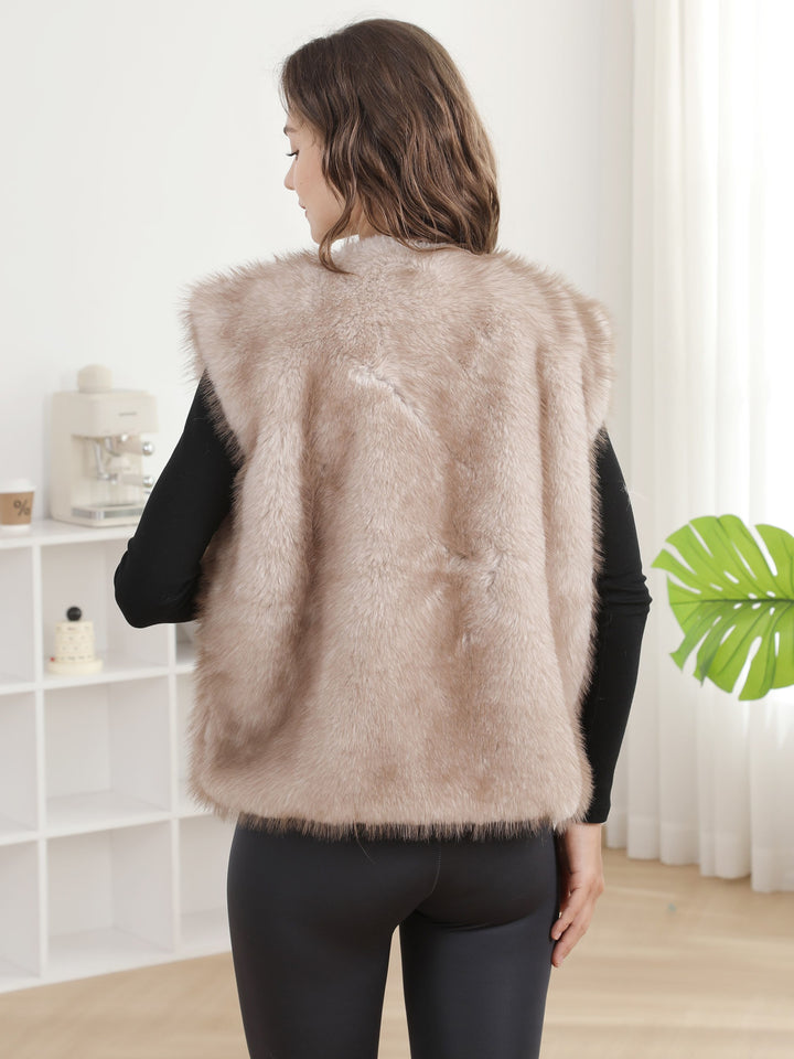 SOLID COLOR VEST